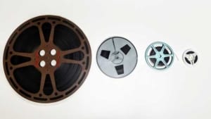 16mm and 8mm film reel sizes
