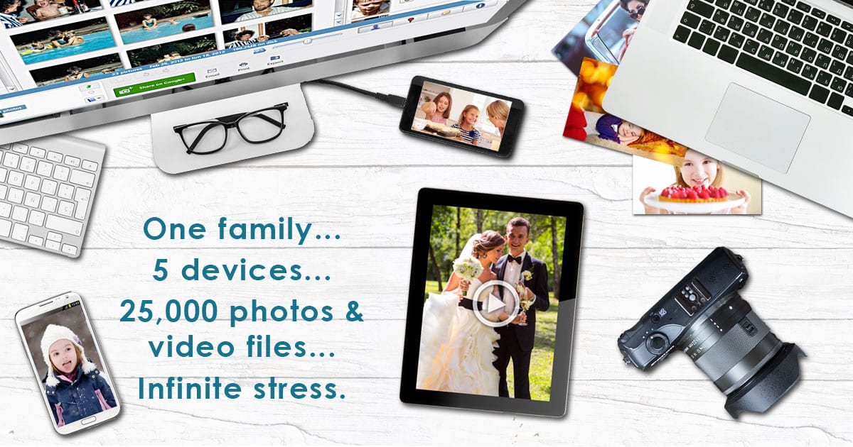 digital organizing collect photos with EverPresent