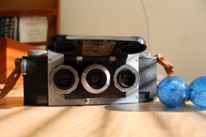 stereoscope for stereo slide viewing