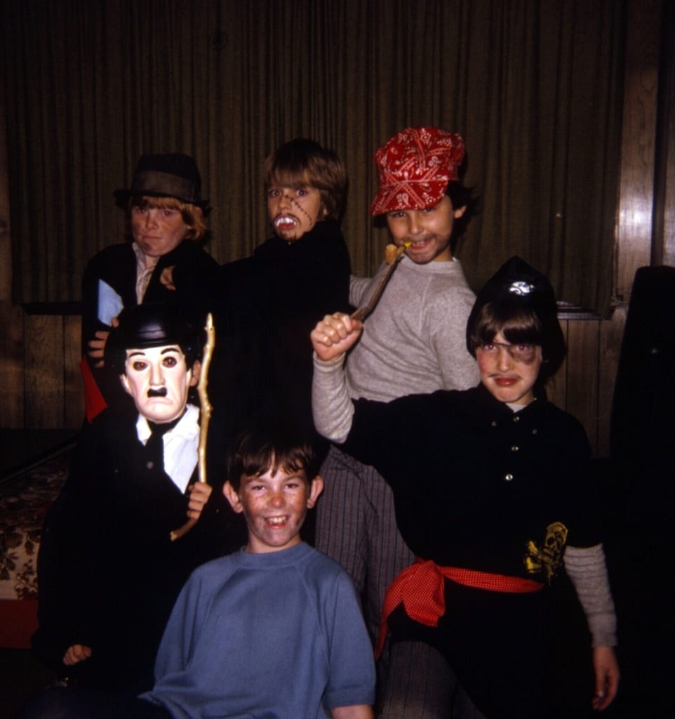 1973 - Now this is a happy Halloween crew!