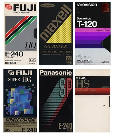 Your VHS tapes can be PAL tapes, even if they look like regular VHS