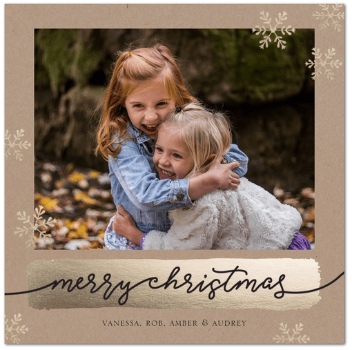 unconventional size holiday cards