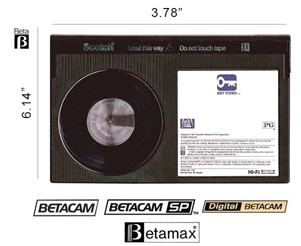 betacam-and-betamax-to-dvd are a big part of VCR history