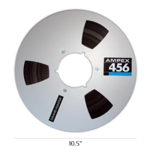 reel to reel audio image with standard dimensions