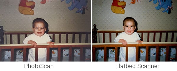 photo scanning mobile apps difference in photos