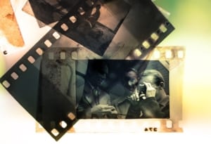 sample image of film during development