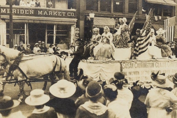 CTDAR Independence Day 1918 parade float