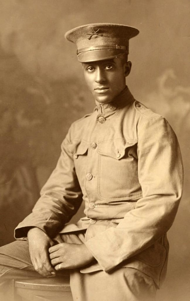 African American WWI soldier