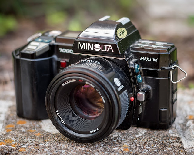 minolta maxxum 7000 cameras in the 80's