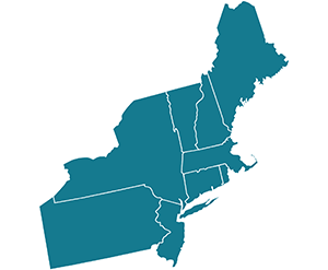 satellite locations in the northeast